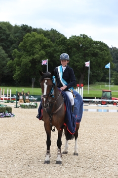 Alfie Miles takes the National 1.15m Pony Members Cup Championship 